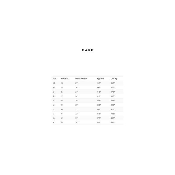 NEW DAZE far out high rise wide leg jean in daze-y - Picture 2 of 5